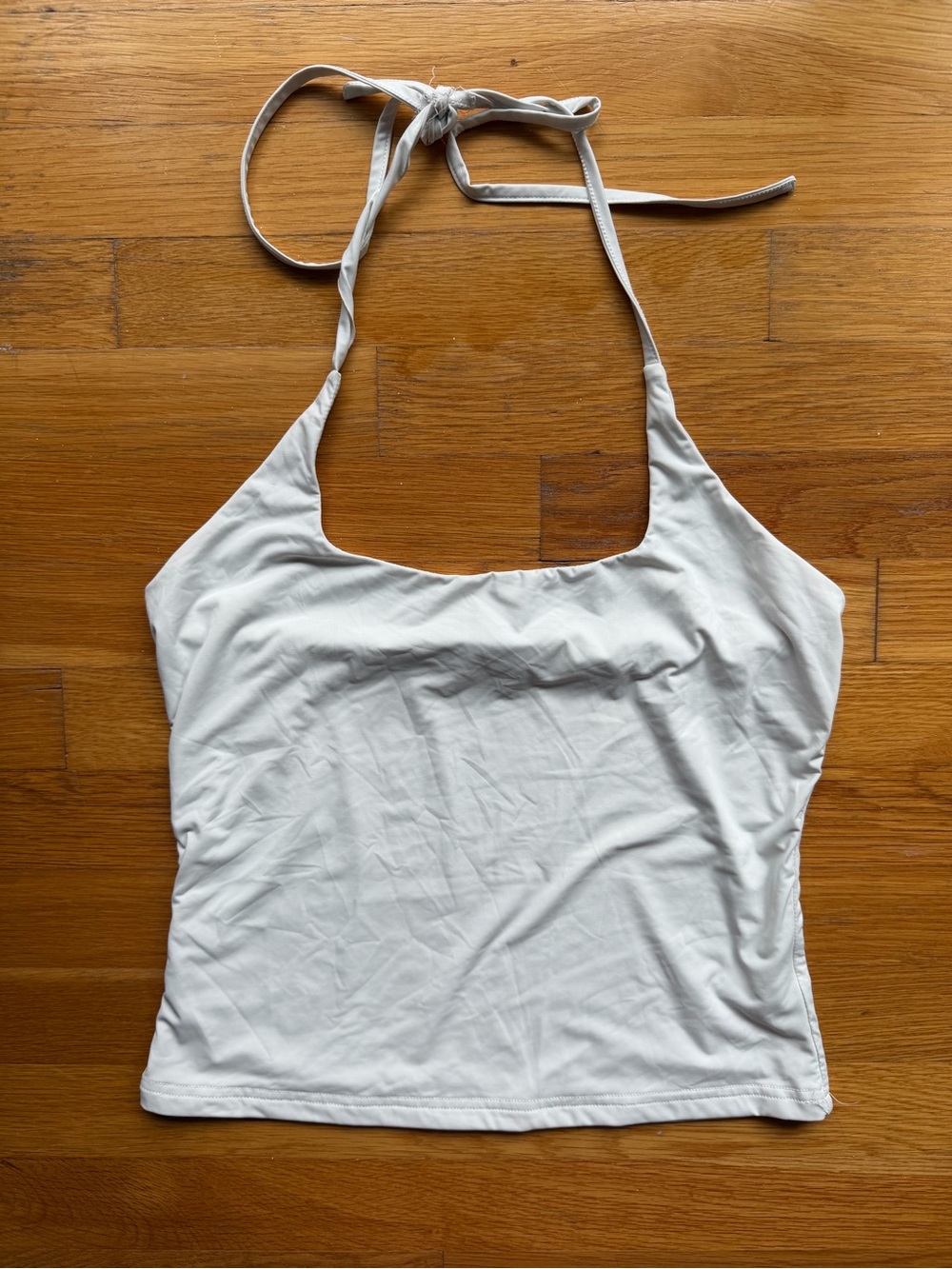 Princess Polly White Halter Tank Top - US 8/Medium